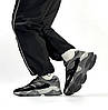 Чоловічі кросівки New Balance 9060 black grey взуття Нью Баланс замшеві чорно сірі якісні для спорту весна осінь, фото 11