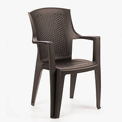 Крісло Eden коричневе виробництво Італія