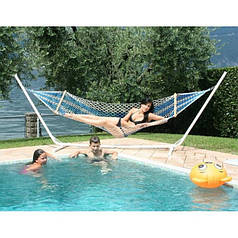 Гамак А1001 сітка з поліпропілену 320х80 см Білий виробництво La Rete Італія