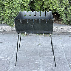 Мангал валізу на 6 шампурів, 3 мм. 7,2 кг