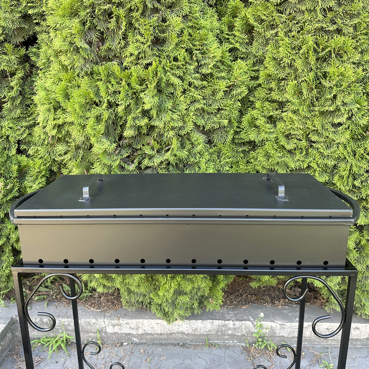 Кришка на мангал 12 шампурів 2 мм