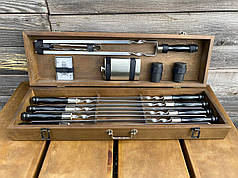 Подарунковий Набір шампурів Козак ручної роботи