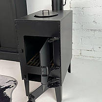 Піч-буржуйка BP-50V опалювальна з варильною поверхнею 3 мм, фото 2