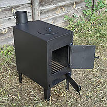 Піч-буржуйка BP-50V опалювальна з варильною поверхнею 3 мм, фото 3