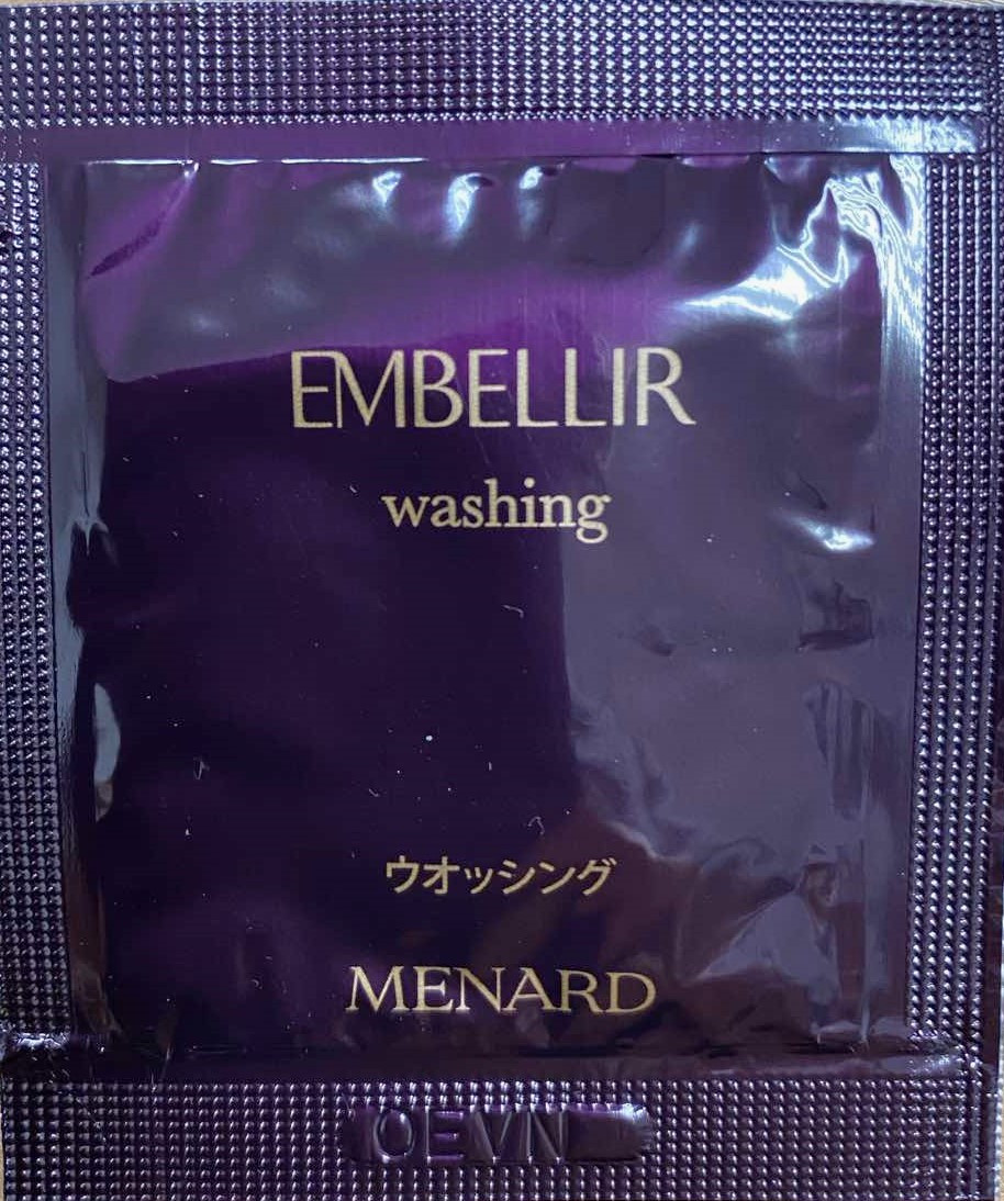 Menard Embellir Washing  пінка для вмивання преміум якості мініатюра пробник 1,5 г, фото 1