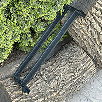 Передній стіл для мангалів з розбірною дровницею на 9 шампурів, фото 3