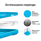 Чохол Silicone case для Samsung S21 FE (02) SeaBlue небесно блакитний, фото 5