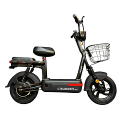Crosser Mini Black  Електровелосипед мотор 450W, 48V 12AH (4шт АКБ)