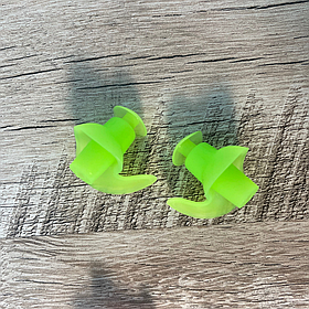 Беруші для дайвінгу, затички у вуха від води, плавальні беруші, беруші для пірнання Hechpro зелені (4934)