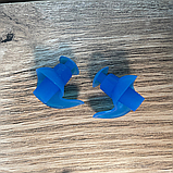 Беруші для плавання, силіконові беруші, затички у вуха, беруші для басейну від води Hechpro сині (4934), фото 9