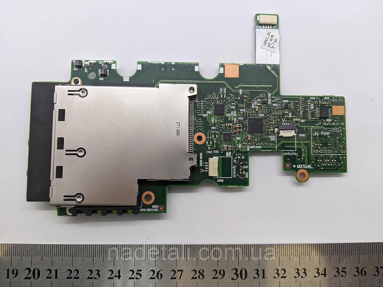 Плата мультимедіа, кардрідер HP ProBook 6550B, 6050A2331601-AUDIOB-A02