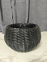 Кошик із ротанга плетений