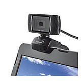 Веб-камера Trust Trino HD Video, 1.3 Mp, 1280x720/30 fps, USB 2.0, вбудований мікрофон Black, фото 8