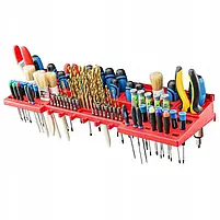 Настінна панель органайзер для інструментів 78х78см + 24 контейнера, фото 6