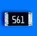 Радіодеталь SMD резистор 1206 560Ω ±5%, фото 2