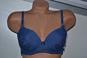 Бюстгальтер Ana Sweeney мереживна лоза чашка B Синій