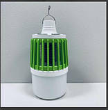 Лампа-пастка 2 в 1 для знищення комах і комарів Mosquito Killer NF-858, фото 4