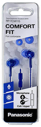 HF Panasonic 115 ор. blue +мікр (RP-TCM115GC-A) UA, фото 3