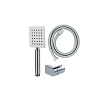 Душовий набір Mixxus Shower шланг, лійка, кронштейн нержавіюча сталь, комплект для душу