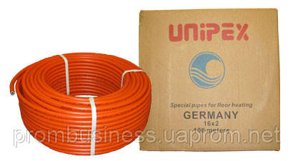 Труба для теплого пола с кислородным барьером красная 16х2,0 UNIPEX (бухта - 200м) - фото 1 - id-p453998559