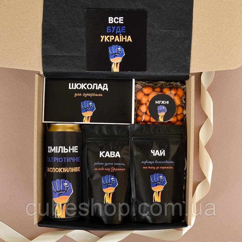 Подарунковий набір чоловічий «Патріотичне заспокійлеве №3»