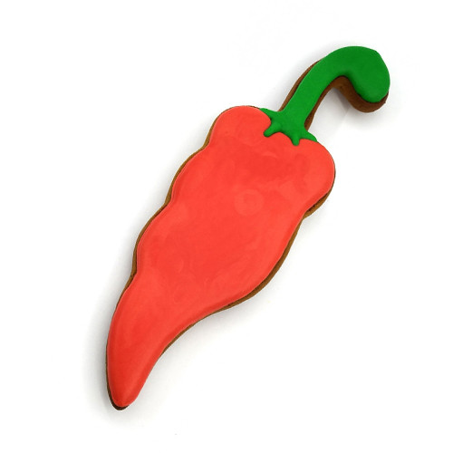 Металева вирубка для пряників і печива "Перець", фото 1