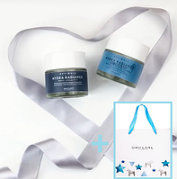 Подарунковий Косметичний набір Oriflame - Optimals Hydra Radiance. Для жінок дівчат креми для сухої шкіри обличчя
