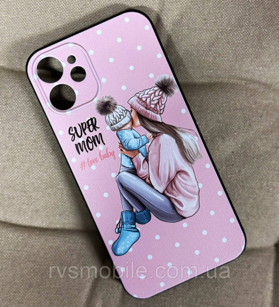 Чохол силіконовий XIX для iPhone 12 mini (5.4"), Super Mom