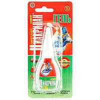 Суперклей "Ціакрилан Гель" секундний 5 г. універсальний, 1/40/480