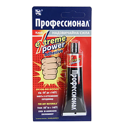 Клей "Професіонал" Надзвичайна сила, універсальний, водостійкий, 35 мл