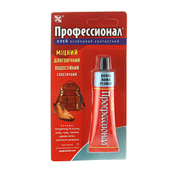 Клей "Професіонал" шкіра/гума/взуття, водостійкий, 35 мл