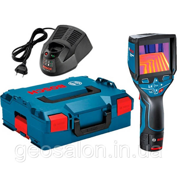 Тепловізор Bosch GTC 400 C Professional з 1 акб GBA 12V 2 Ah та з/п GAL 12V-40 в L-Boxx 136, фото 1