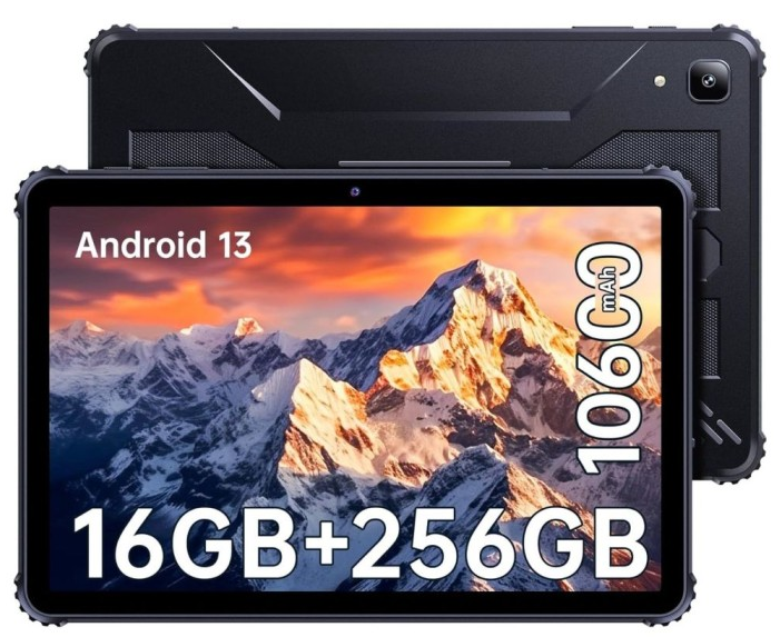 Планшет Cubot TAB KingKong Black 4G LTE IP68 IP69K 8\256GB 10.1" FHD 10600 mAh MTK 8788