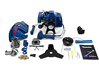 Бензокоса Makita BC-626 триммер кусторез мотокоса Макита с бензиновым двигателем для кошения травы и сорняков