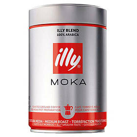 Illy Mokka кава мелена 250 г ж/б