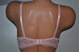 Бюстгальтер Ana Sweeney мереживні лямки чашка B Персиковий, фото 3