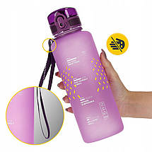 Пляшка для води спортивна 4FIZJO 1000 мл Pink (P-5905973403764), фото 2