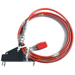 Трос керування КВП 3м з механічним важелем MURAT MAKINA