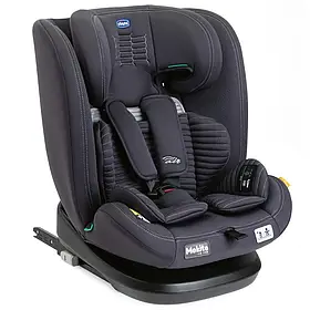 Автокрісло Chicco Mokita Air i-Size (група 1/2/3, від 15 місяців до 12 років, регулювання спинки) Сіре