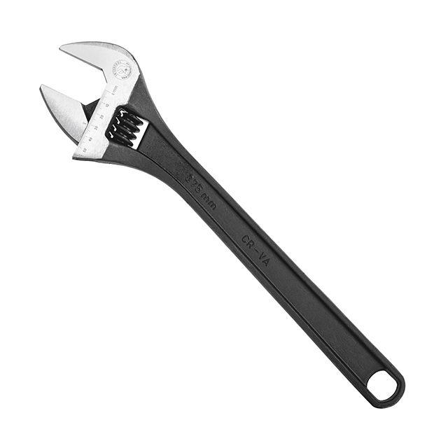 Ключ розвідний 380 мм, Cr-V, фосфатований INTERTOOL XT-0065