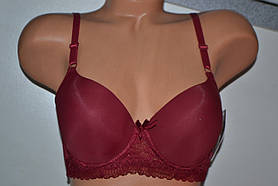 Бюстгальтер Ana Sweeney мереживні лямки чашка B Бордовий