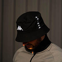 Чорна панама Kappa Панама kappa Капелюхи Kappa Kappa one size