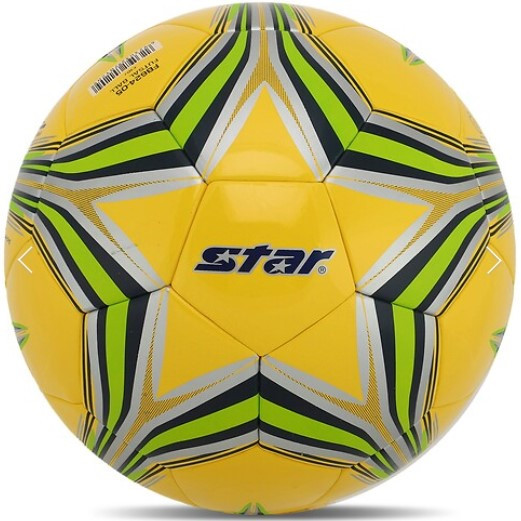 М'яч для футзала STAR Жовтий-салатовий (розмір 4) FB624-05