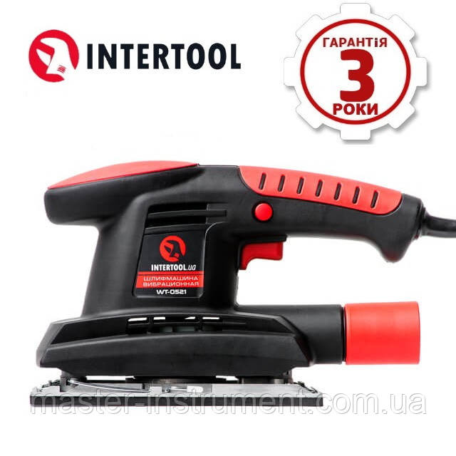 Шліфмашина вібраційна INTERTOOL WT-0521