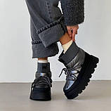 Жіночі зимові сноубутси зі шкарпеткою, фото 2