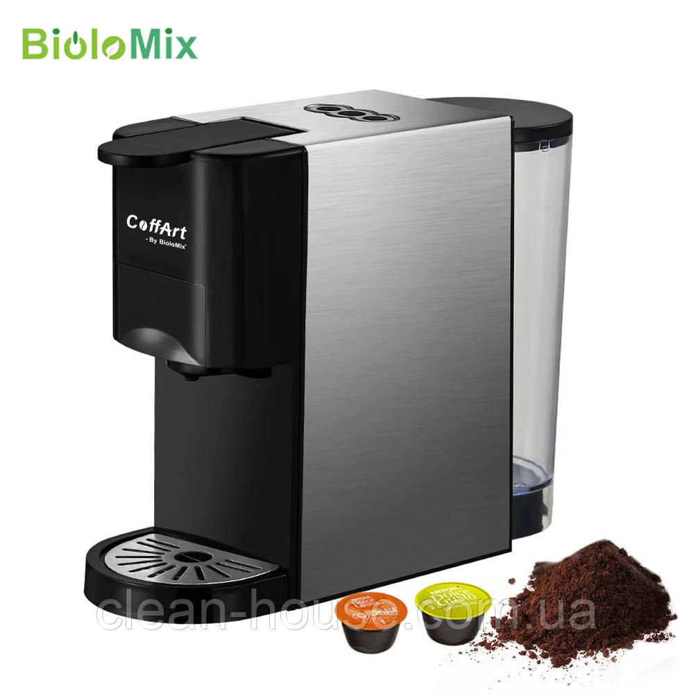 Кофеварка 3-в-1 BiOloMix BK-513 Espresso Coffee Machine