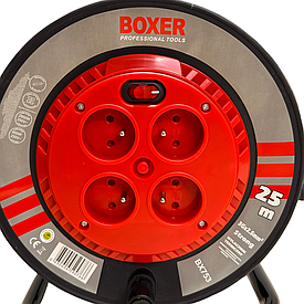Подовжувач-котушка BOXER BX-753 25м