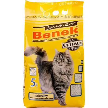 Super Benek Optimum - наповнювач бентонітовий  натуральний 5л