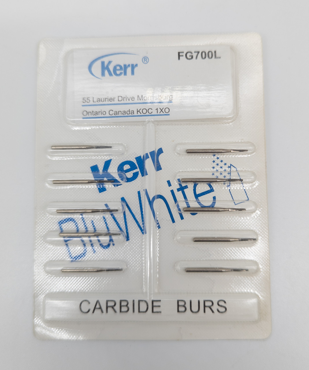 Бор твердосплавний, конус врізаний Kerr 1шт FG700L (010мм)