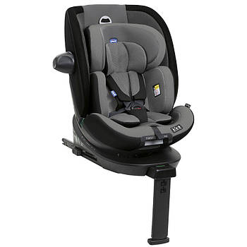 Автокрісло Chicco EverOne i-Size (група 0+/1/2/3, з народження до 12 років, Isofix) Сіре